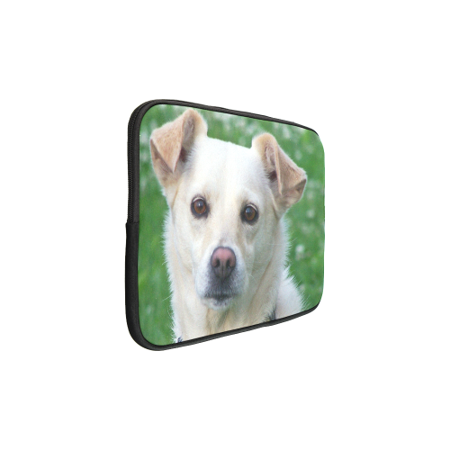 Dog face close-up Custom Laptop Sleeve 15''