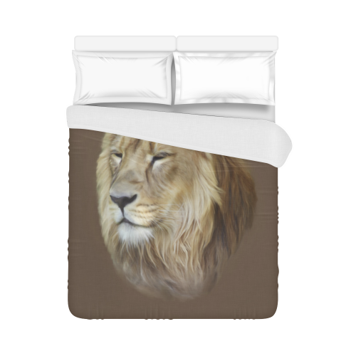 Painting Lion Duvet Cover 86"x70" ( All-over-print)
