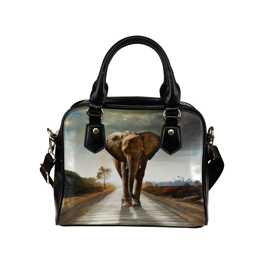 The Elephant Shoulder Handbag (Model 1634)