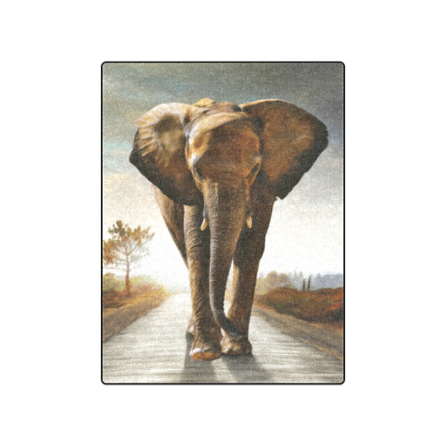 The Elephant Blanket 50"x60"