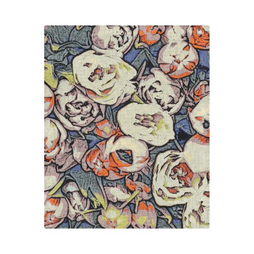 Floral Art Studio 28216B Duvet Cover 86"x70" ( All-over-print)