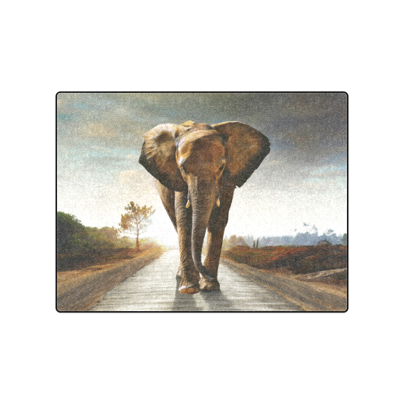 The Elephant Blanket 50"x60"