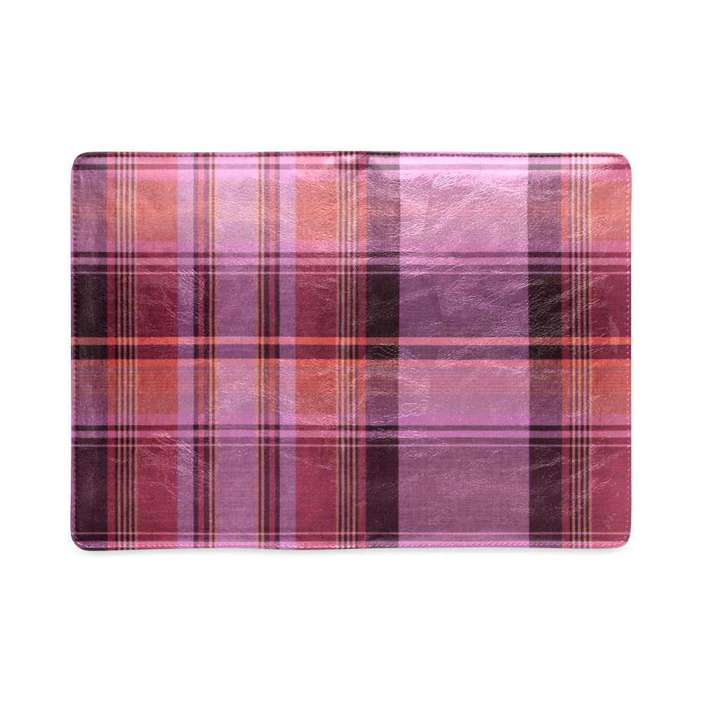 PINK PLAID Custom NoteBook A5