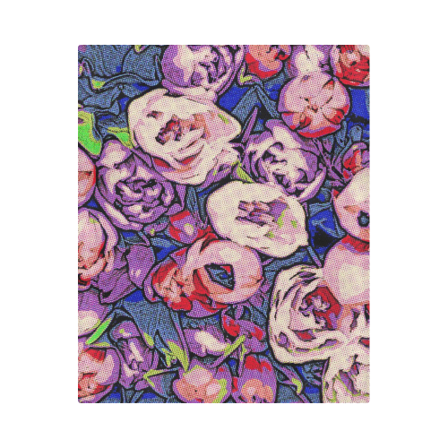 Floral Art Studio 28216Z Duvet Cover 86"x70" ( All-over-print)