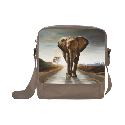 The Elephant Crossbody Nylon Bags (Model 1633)