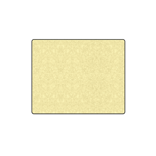 Custard Color Accent Blanket 40"x50"