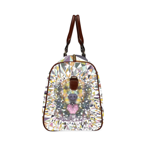 rainbow dog Waterproof Travel Bag/Small (Model 1639)