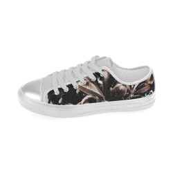 Foliage #5 - Jera Nour Women's Classic Canvas Shoes (Model 018)