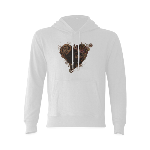 Steampunk Heart Oceanus Hoodie Sweatshirt (Model H03)