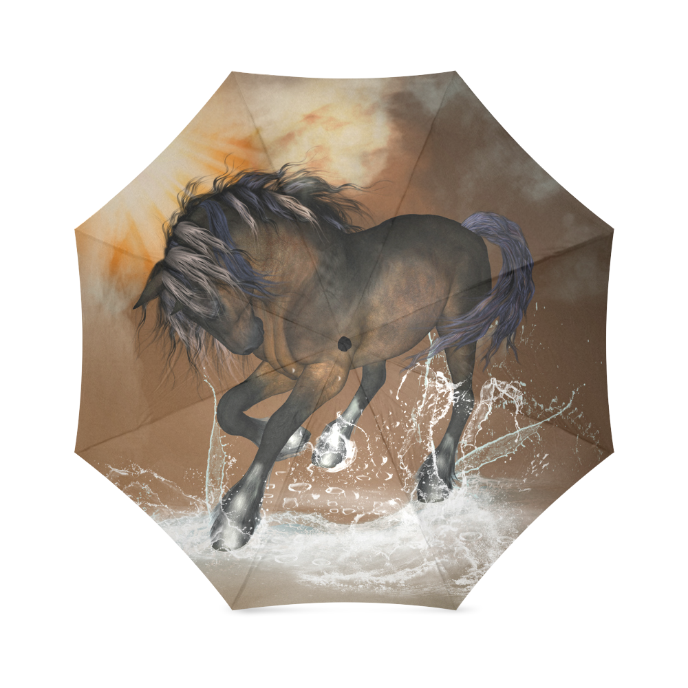 Awsome horse Foldable Umbrella (Model U01)