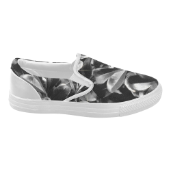 Foliage #1 - Jera Nour Women's Slip-on Canvas Shoes (Model 019)