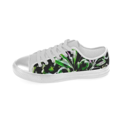 Foliage #6 - Jera Nour Women's Classic Canvas Shoes (Model 018)