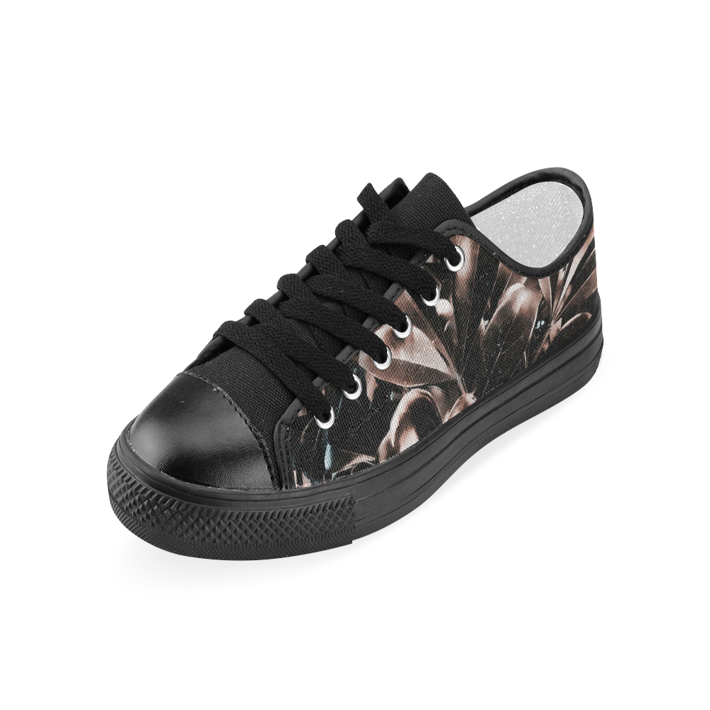 Foliage #5 - Jera Nour Women's Classic Canvas Shoes (Model 018)