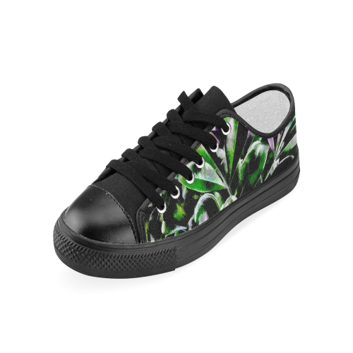 Foliage #6 - Jera Nour Women's Classic Canvas Shoes (Model 018)