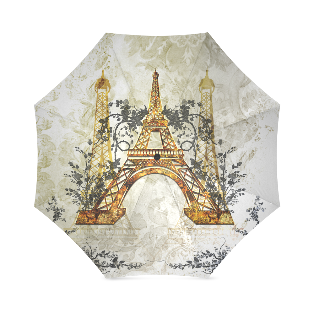 eiffel tower Foldable Umbrella (Model U01)