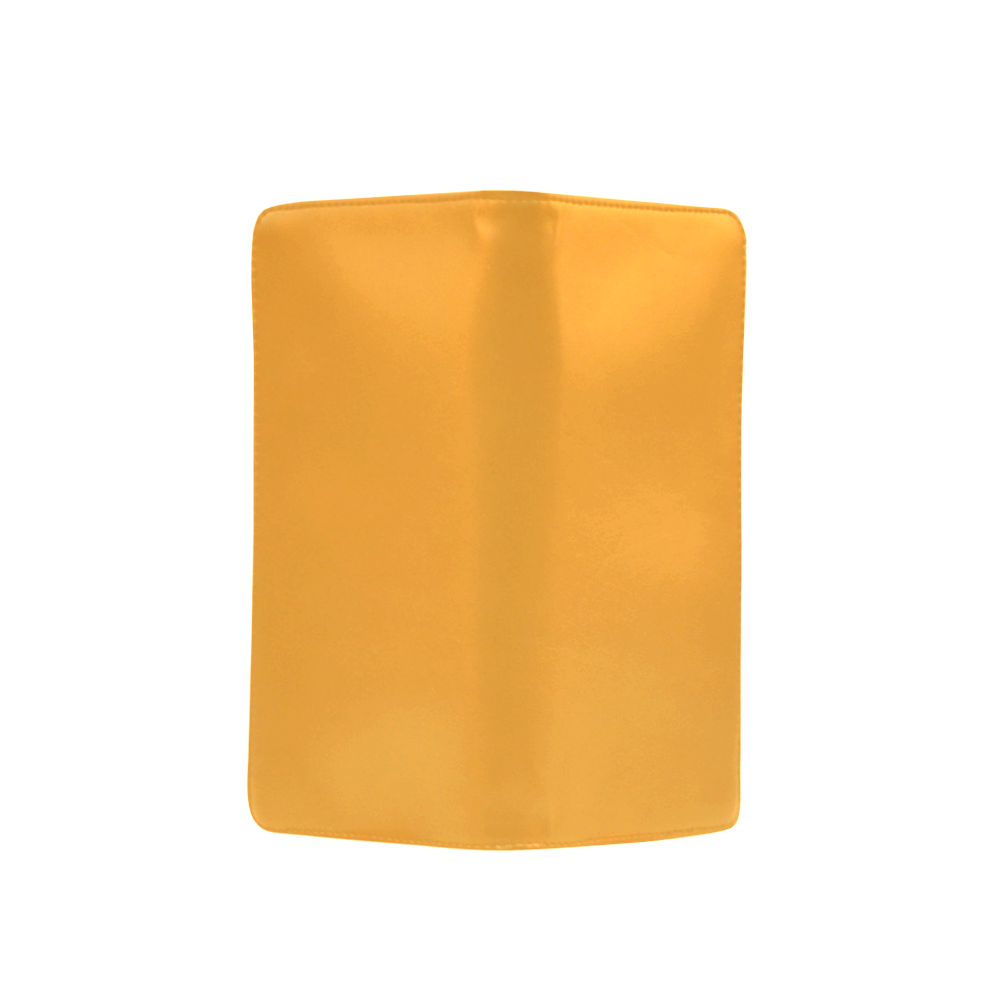 Radiant Yellow Color Accent Men's Clutch Purse （Model 1638）