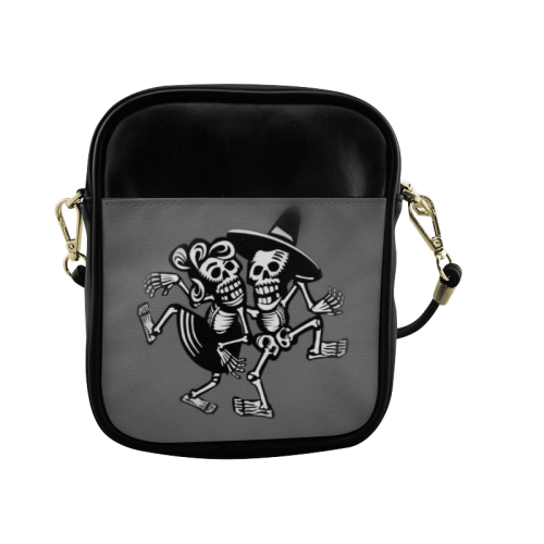 lets dance- Skulls Sling Bag (Model 1627)