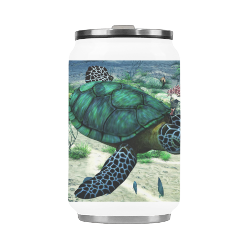 Sea Turtle Stainless Steel Vacuum Mug (10.3OZ)