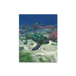 Sea Turtle Canvas Print 16"x20"