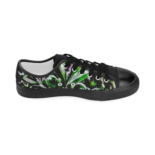 Foliage #6 - Jera Nour Women's Classic Canvas Shoes (Model 018)