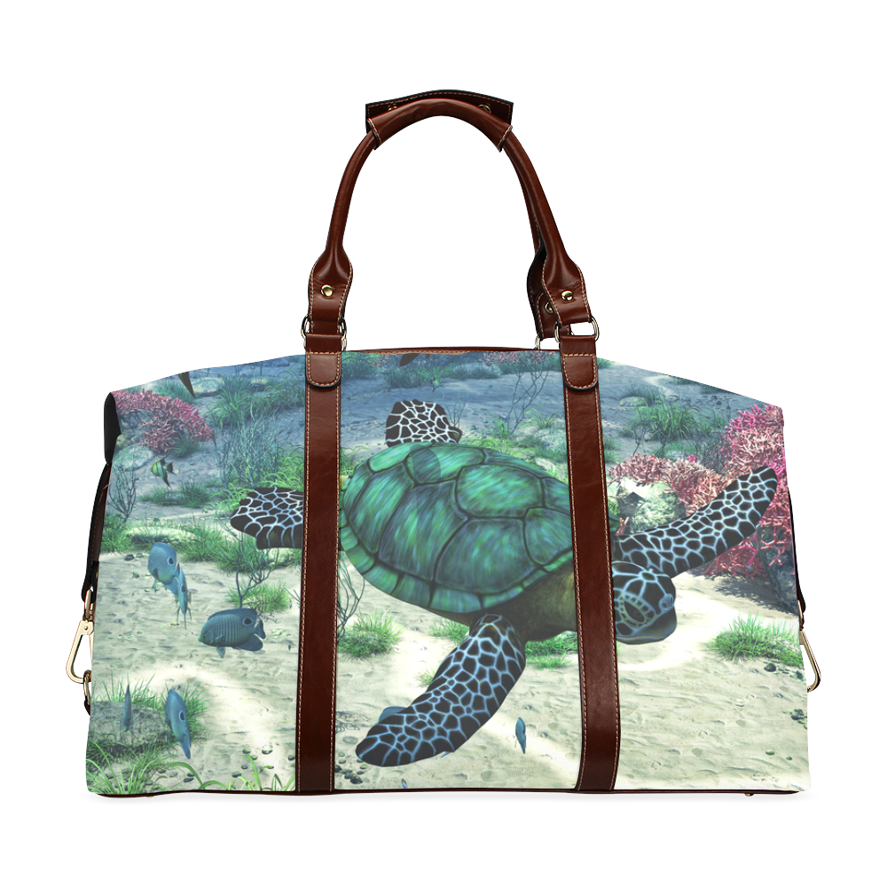 Sea Turtle Classic Travel Bag (Model 1643)