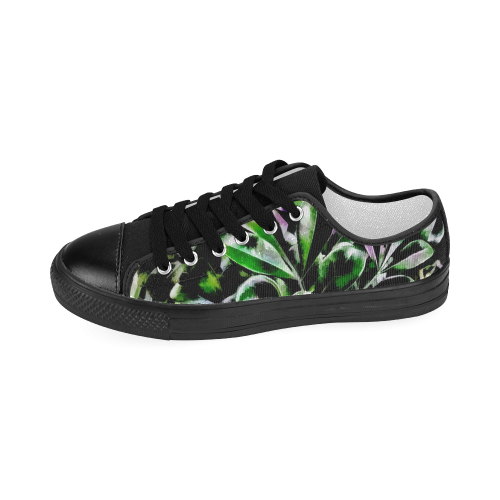 Foliage #6 - Jera Nour Women's Classic Canvas Shoes (Model 018)