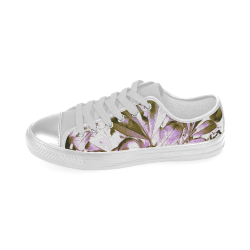 Foliage #4 - Jera Nour Women's Classic Canvas Shoes (Model 018)