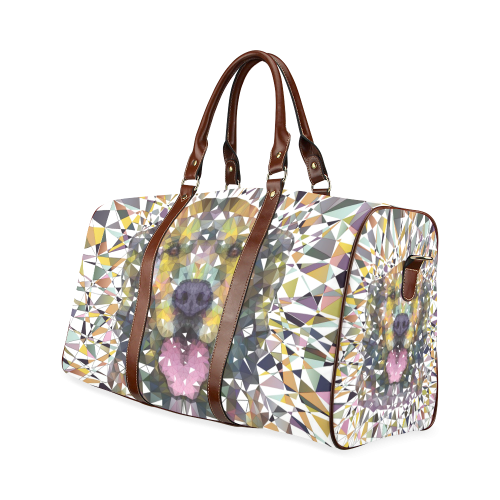 rainbow dog Waterproof Travel Bag/Small (Model 1639)