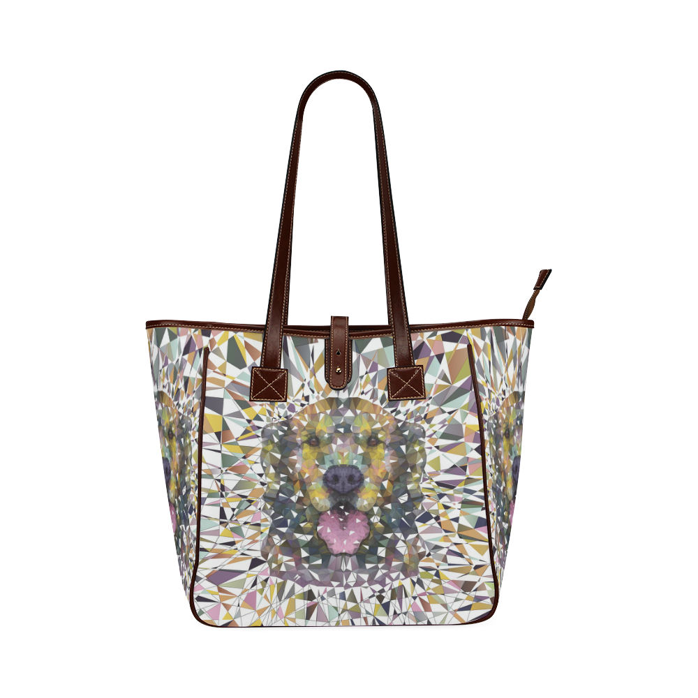 rainbow dog Classic Tote Bag (Model 1644)