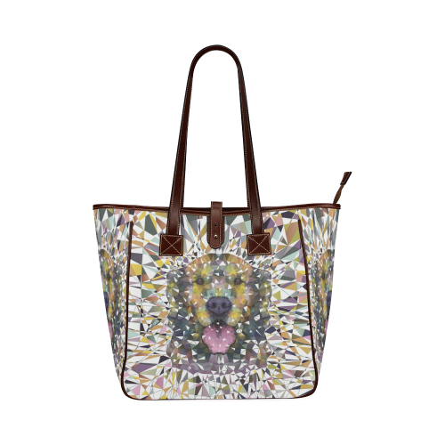 rainbow dog Classic Tote Bag (Model 1644)