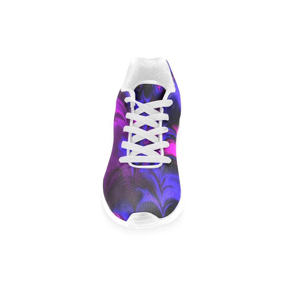 awesome fractal marbled 13 Men’s Running Shoes (Model 020)