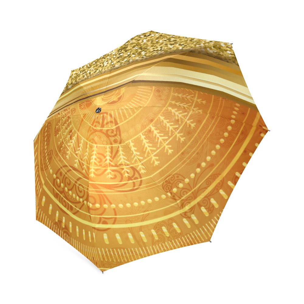 Golden Butterfly Foldable Umbrella (Model U01)