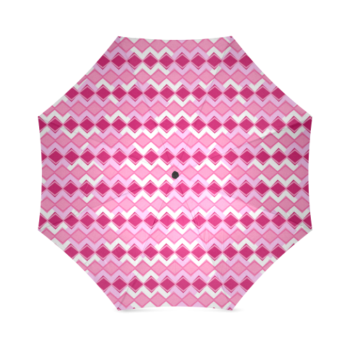 Pink Diamonds Foldable Umbrella (Model U01)