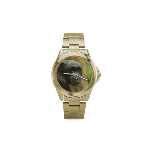 grinning chimp Custom Gilt Watch(Model 101)
