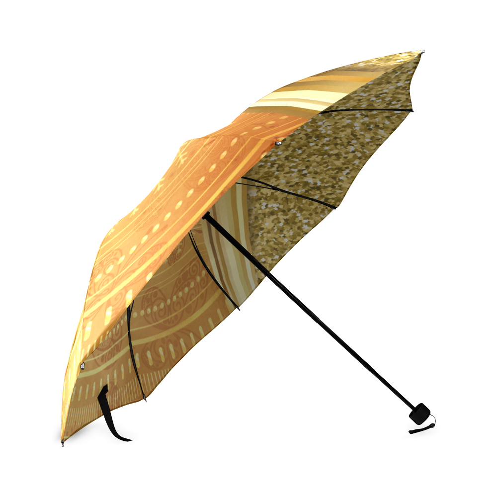 Golden Butterfly Foldable Umbrella (Model U01)