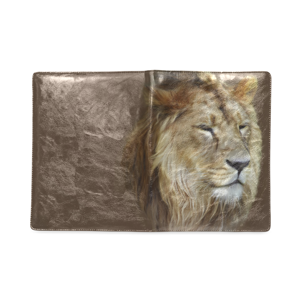A magnificent painting Lion portrait Custom NoteBook B5