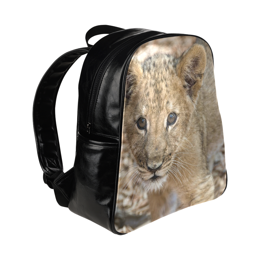 BABY lion Multi-Pockets Backpack (Model 1636)