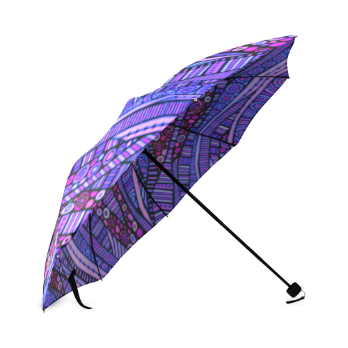 Crazy Waves Foldable Umbrella (Model U01)