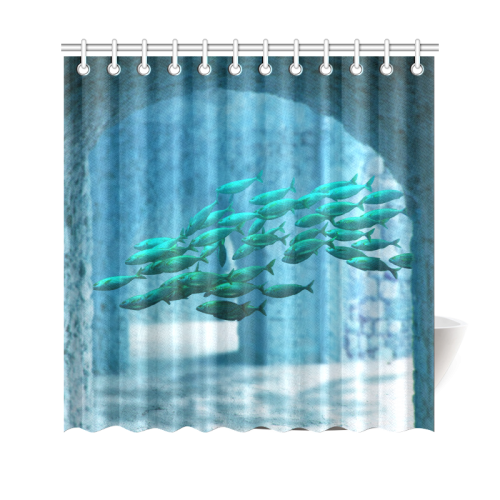 Fish20160301 Shower Curtain 69"x70"