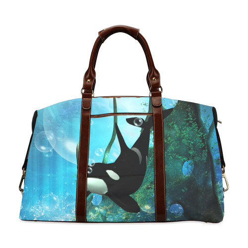 Wonderful orca Classic Travel Bag (Model 1643)