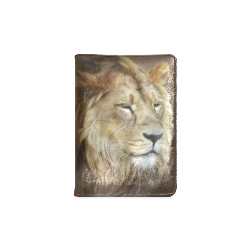 A magnificent painting Lion portrait Custom NoteBook A5