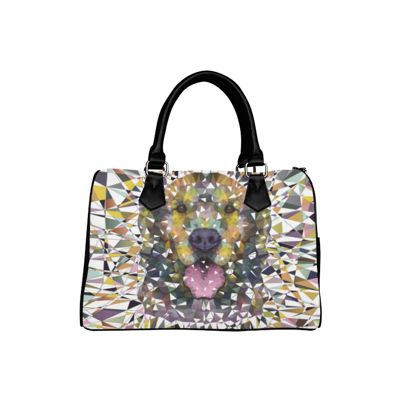 rainbow dog Boston Handbag (Model 1621)