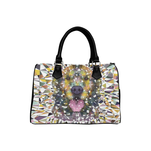 rainbow dog Boston Handbag (Model 1621)