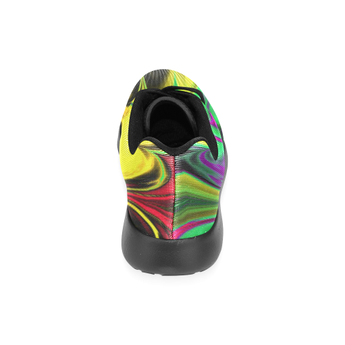 awesome fractal marbled 14 Men’s Running Shoes (Model 020)