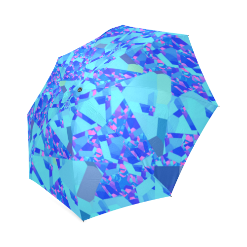 Blue Madness Foldable Umbrella (Model U01)