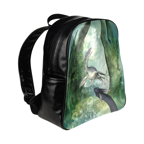 Awesome seadragon Multi-Pockets Backpack (Model 1636)