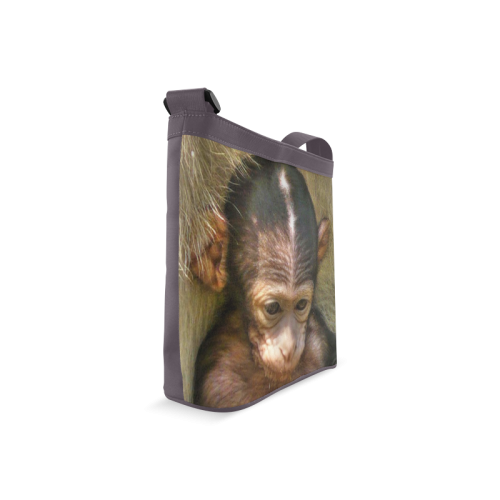 sweet baby monkey Crossbody Bags (Model 1613)