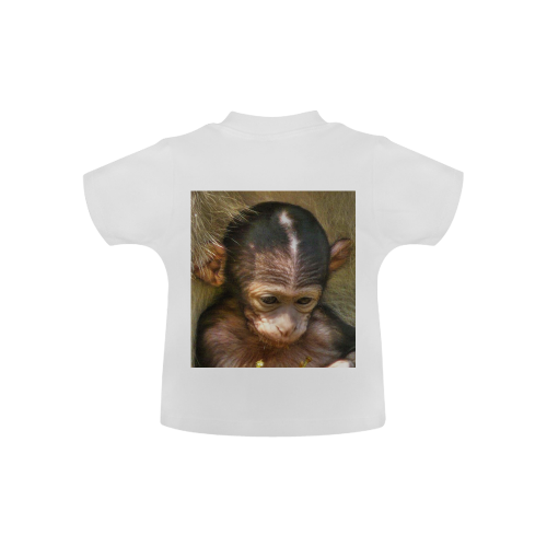 sweet baby monkey Baby Classic T-Shirt (Model T30)