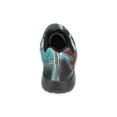 Awesome fractal marbled 05 Men’s Running Shoes (Model 020)