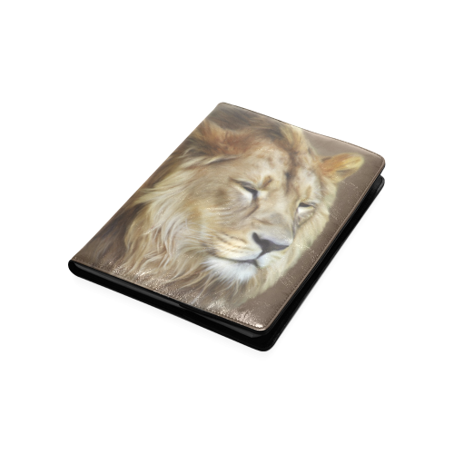 A magnificent painting Lion portrait Custom NoteBook B5